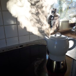 Porzellan und Edelstahl, einfach nur schön !