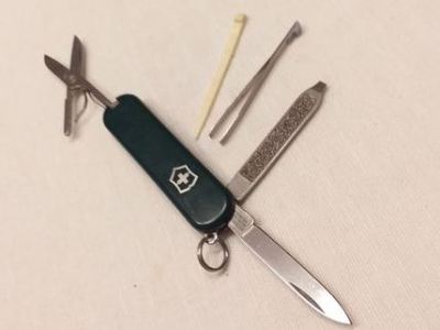 Victorinox Classic SD in grün